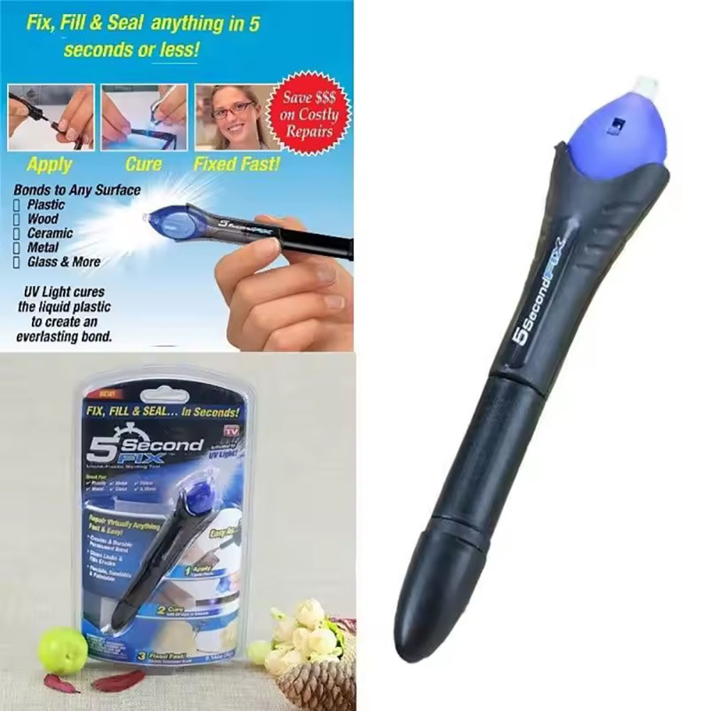 Woodworking Uv Light - Multifunctioneel soldeerlijm-potlood, UV-licht reparatiegereedschap, snelle reparatie,
