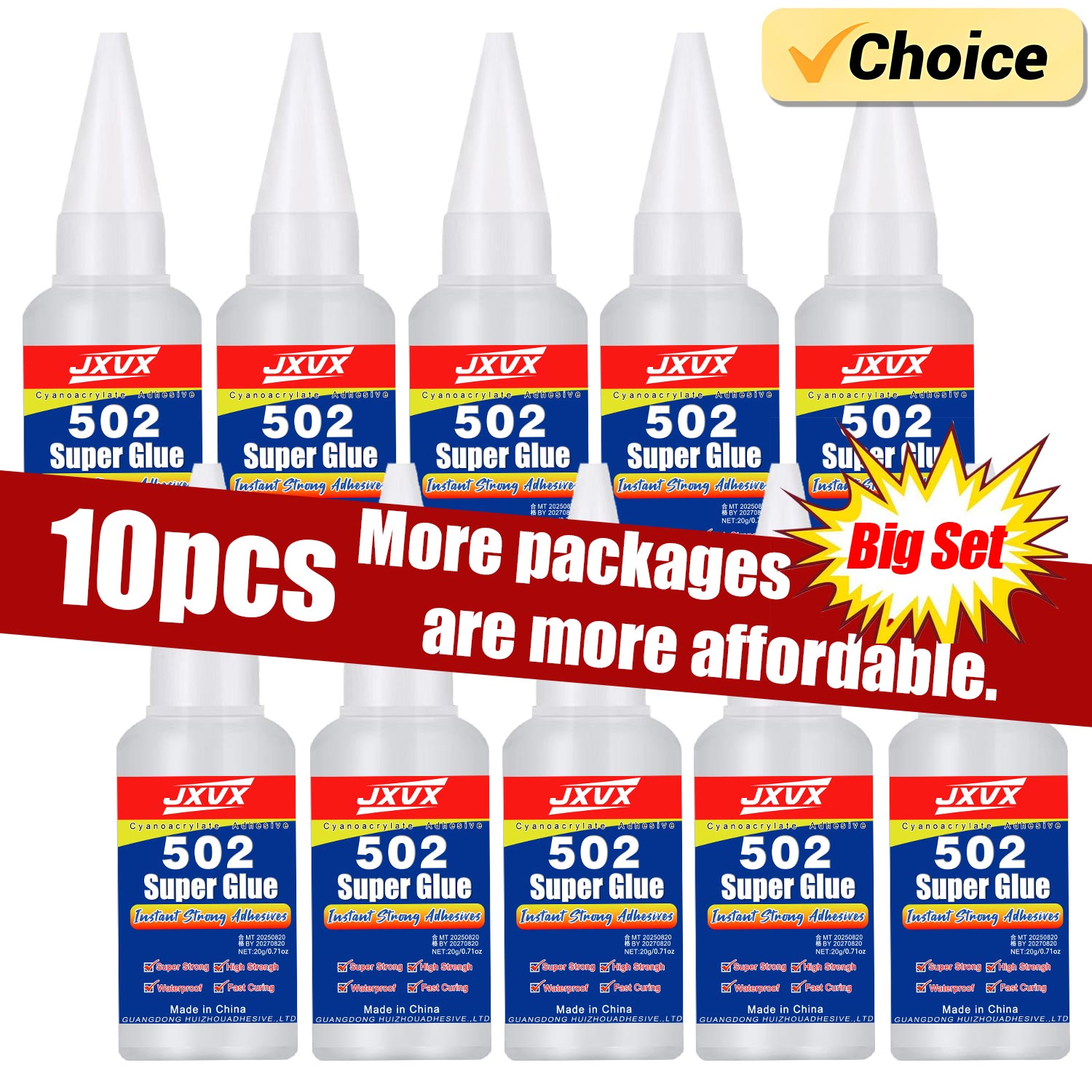 Woodworking Quick Glue - 5-10 Stuks 502 Super Lijm Instant