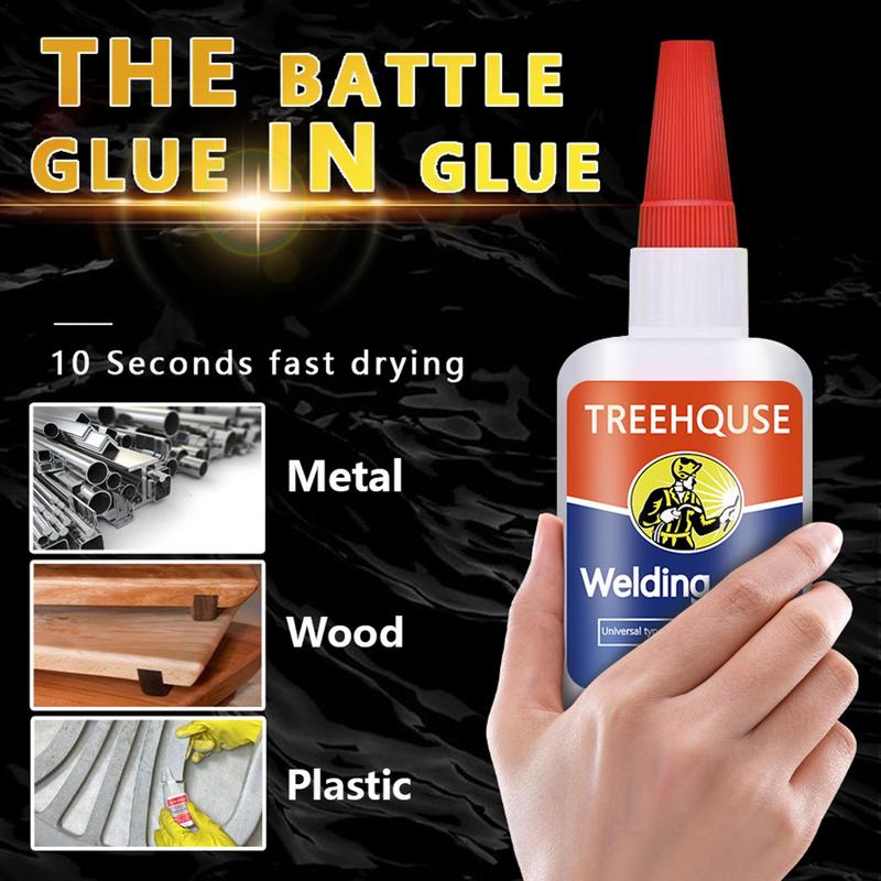Woodworking Quick Glue - Metaallijm Zware waterdichte 50 ml Metaallaslijm