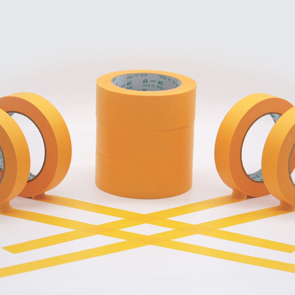 Woodworking Wallpaper - 50M Afplaktape Hoge Viscositeit Afdekband Getextureerd