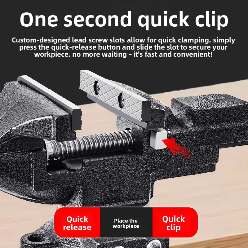 Snel los te maken, dubbel te g - Woodworking Quick Release Vise recensie en prijs