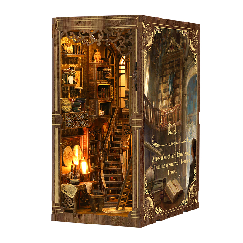 DIY Houten Boekenhoek Inzetkit - Woodworking Book recensie en prijs