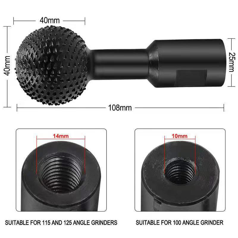 10/14Mm Bol Roterende Slijpkop - Woodworking Magazine recensie en prijs