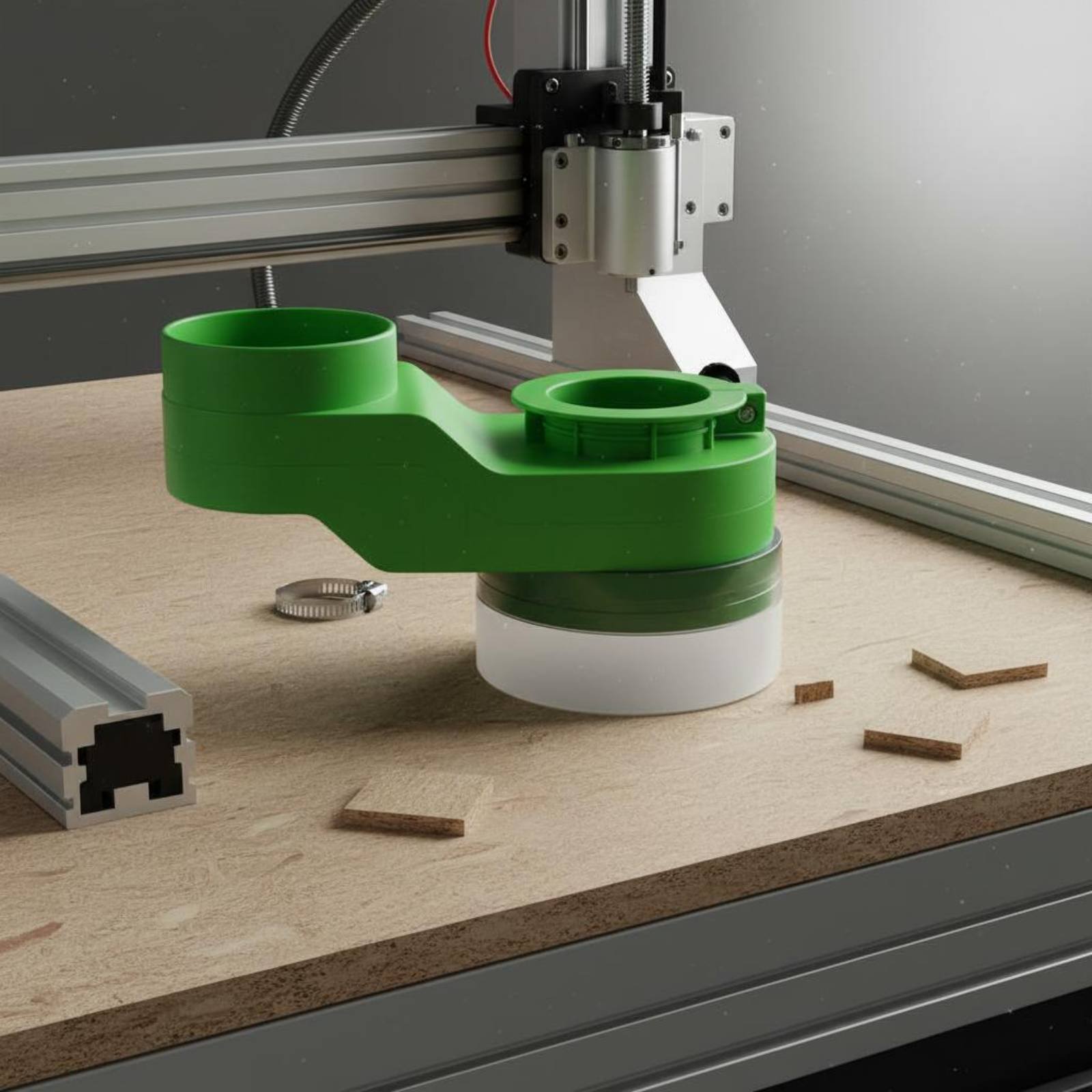 Spindelstofkap Schone snijmach - Woodworking Cutting Tools recensie en prijs
