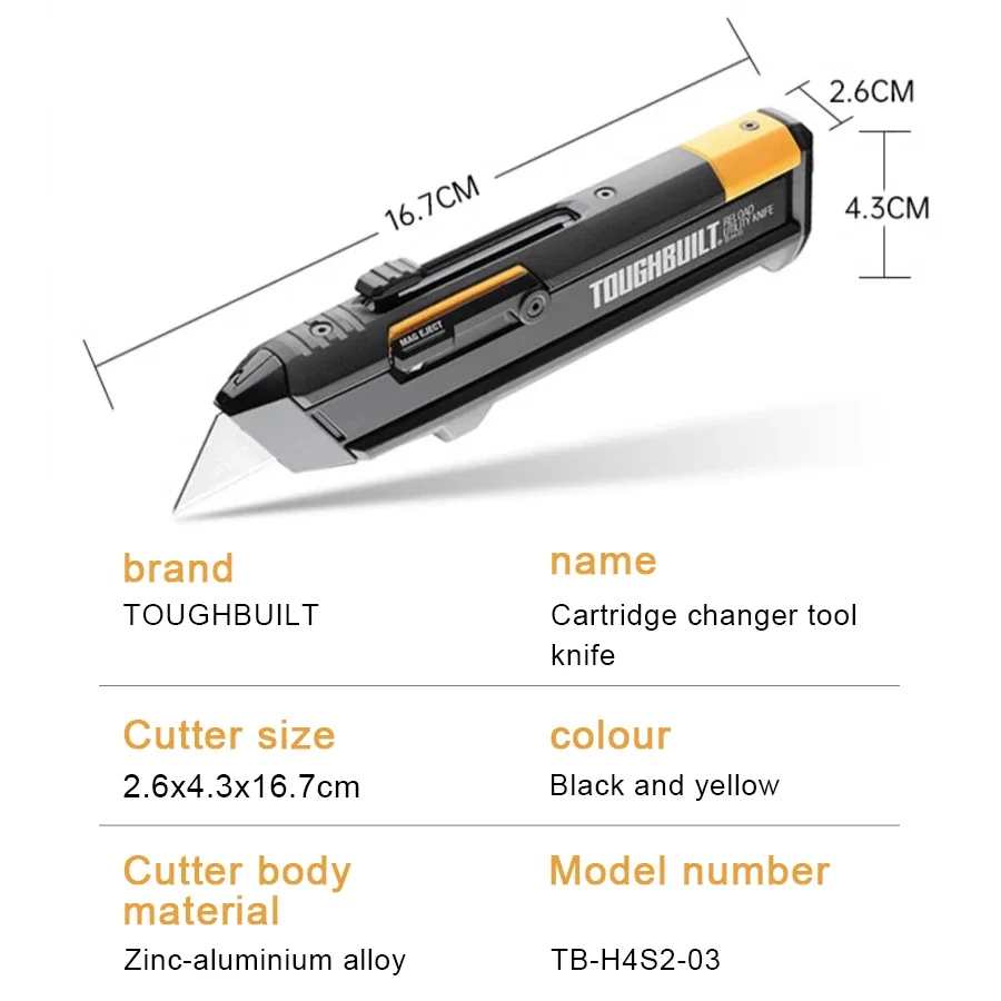 TOUGHBUILT TB-H4S2-03 Herlaadm - Woodworking Magazine recensie en prijs