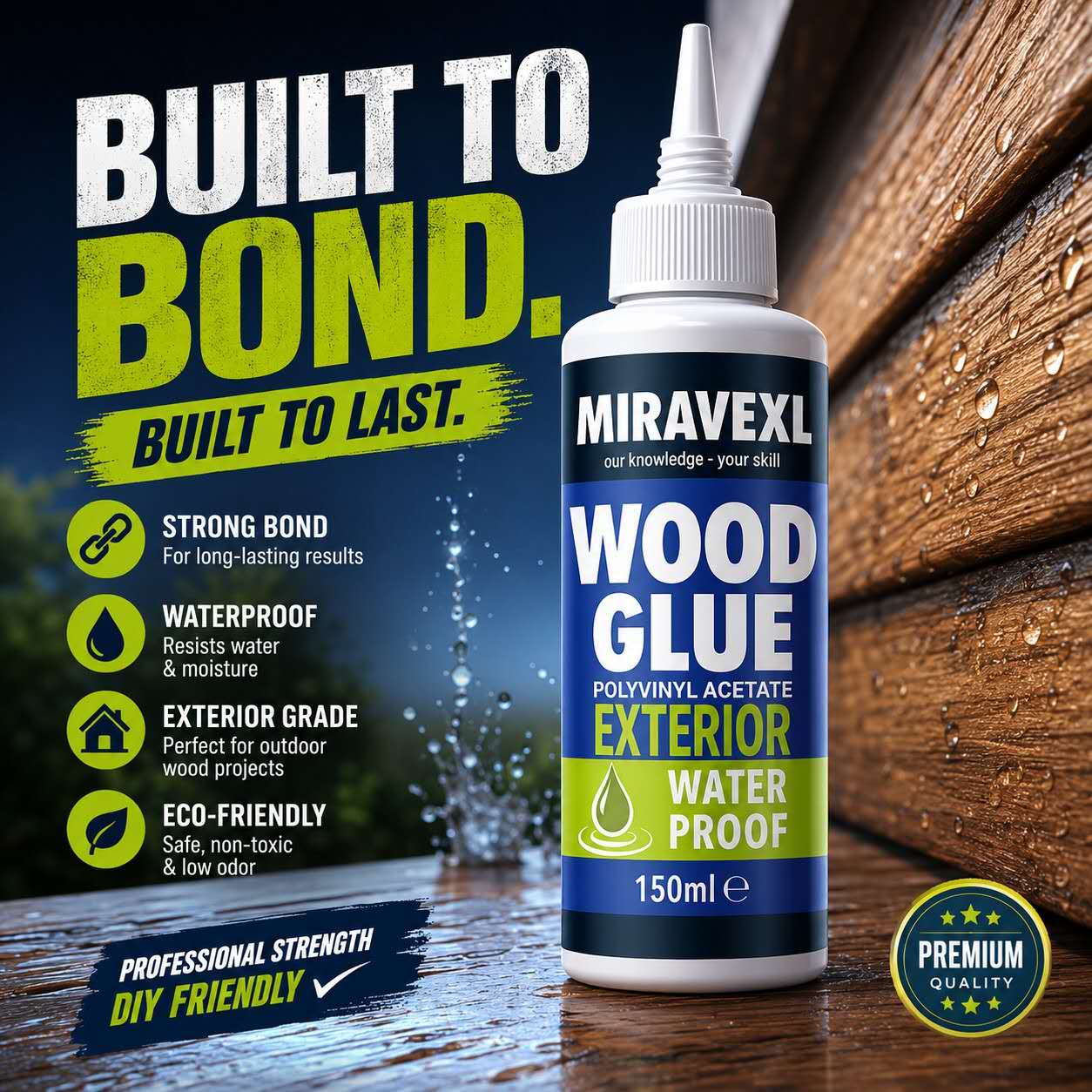 Snel drogende houtlijm, hoogwa - Woodworking Quick Glue recensie en prijs