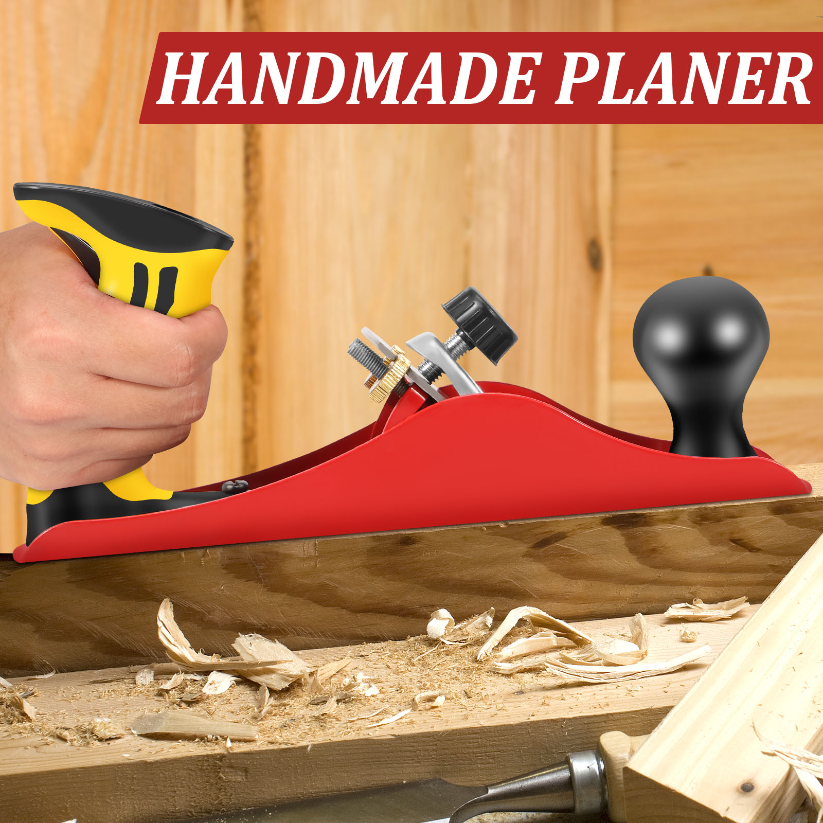 Houten handschaafset Handgeree - Woodworking Book recensie en prijs