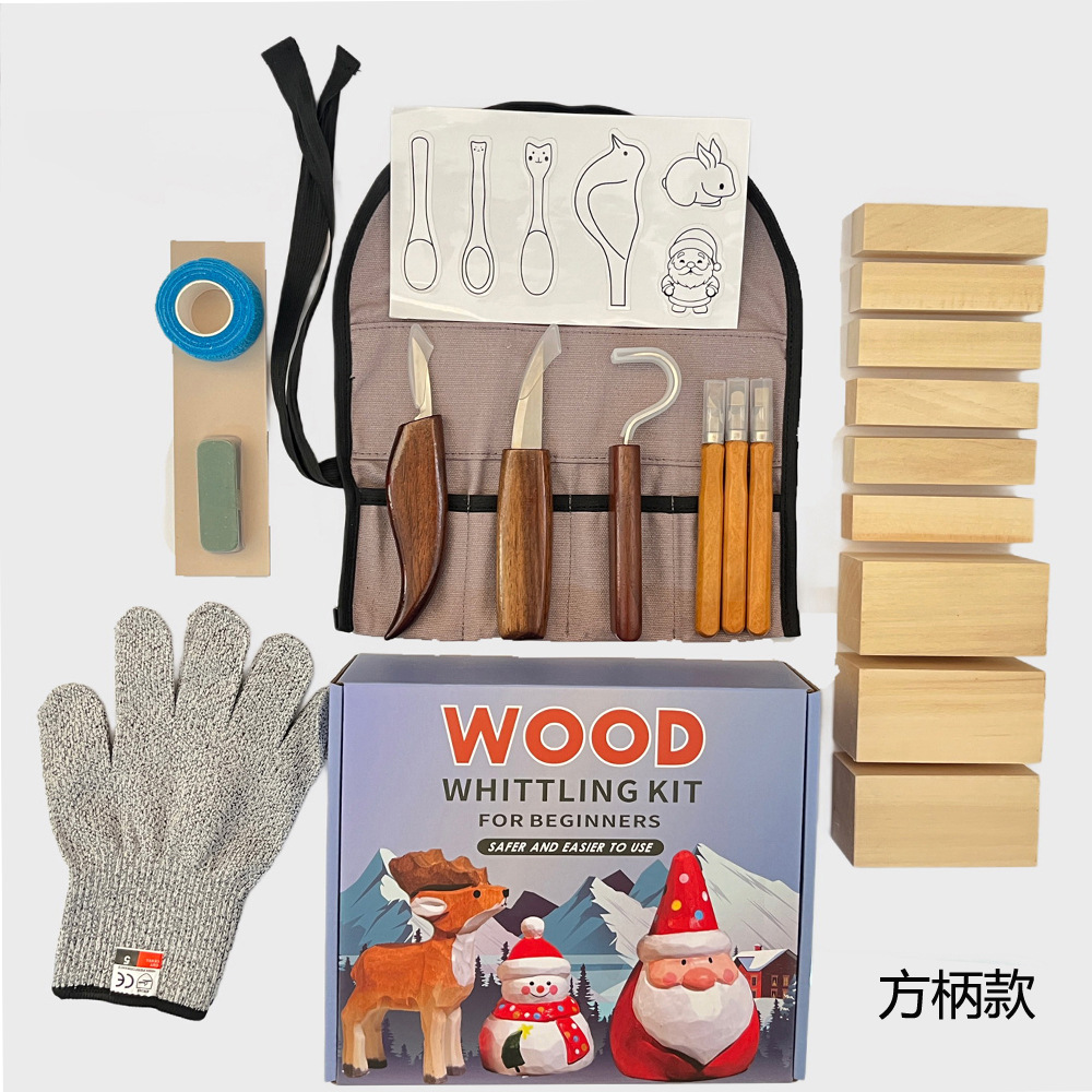 Vleesmes Geschenkdoos Set 21-d - Woodworking Knives recensie en prijs