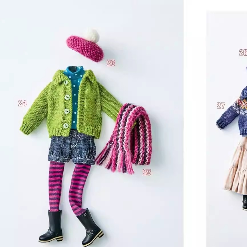 DOLL KNIT-boek voor 20~22cm ha - Woodworking Book recensie en prijs