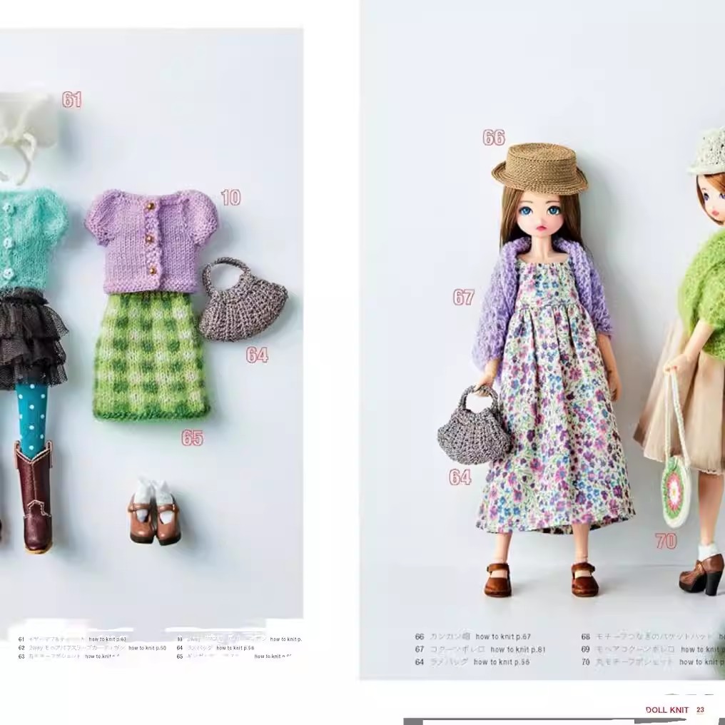 DOLL KNIT-boek voor 20~22cm ha - Woodworking Book recensie en prijs