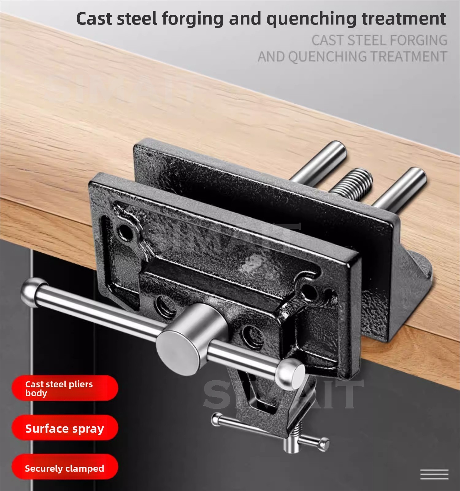 Snelspannende werkbankklem |   - Woodworking Quick Release Vise recensie en prijs