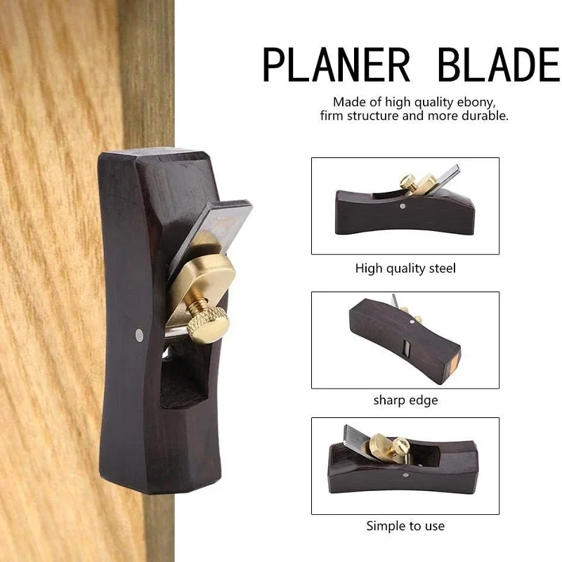 Plat gebogen mini houtschaafma - Woodworking Book recensie en prijs