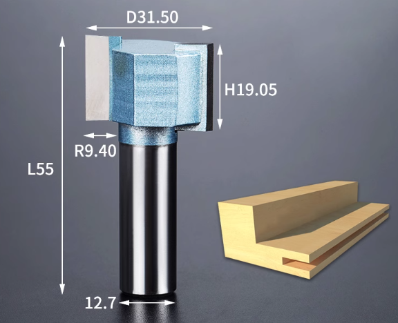 T-vormig gereedschap voor de b - Woodworking Cutting Tools recensie en prijs