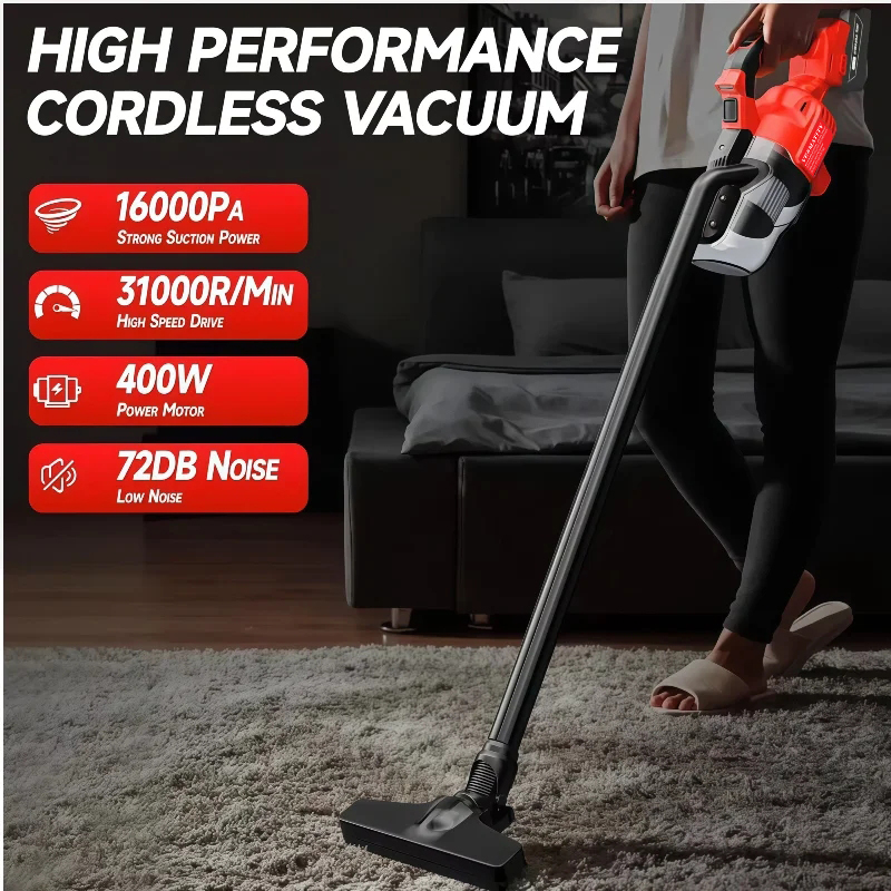 Draadloze handstofzuiger, draa - Vacuum Cleaner Woodworking recensie en prijs